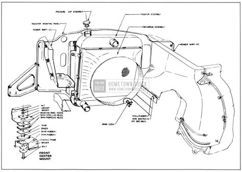 1958 buick sheet metal|1960s Buick parts catalog.